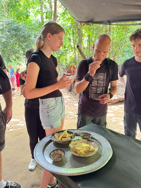 Ho Chi Minh City: Cu Chi Tunnels Morning or Afternoon Tour - Tea, Tapioca, and War-Day Food: Cassava Is the Real Flavor Moment