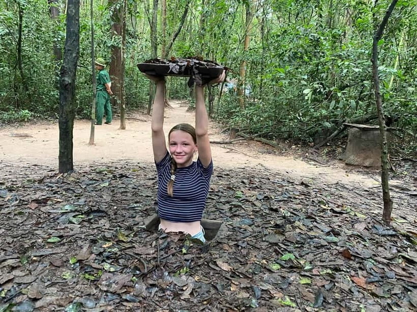 Ho Chi Minh City: Cu Chi Tunnels Tour Small group or Private - Propaganda film, then traps: what the tour tries to teach