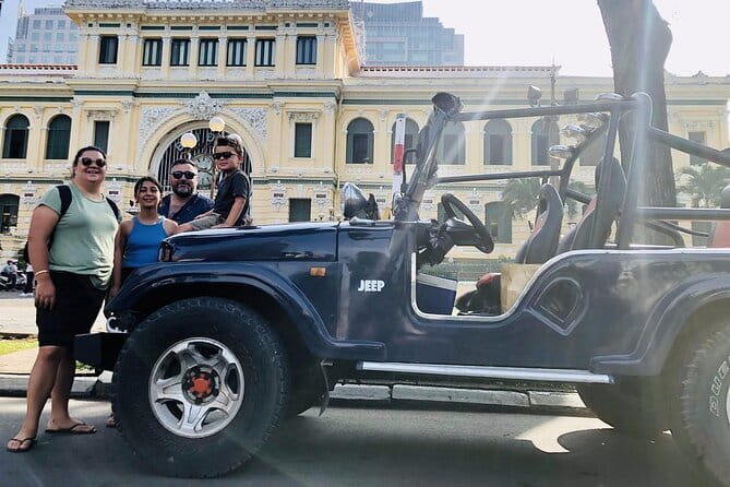 Ho Chi Minh City Half-day Jeep Tour - Saigon Central Post Office: an iconic photo stop with real character