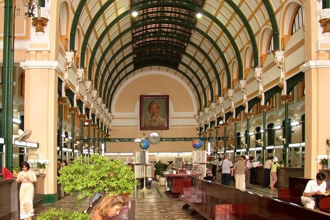 Ho Chi Minh City Half Day Tour - Central Post Office: 15 minutes of French-era design you will actually notice