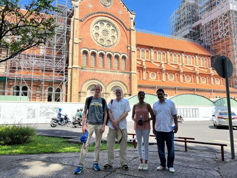 Ho Chi Minh: City Highlights Guided Walking Tour - Notre-Dame Cathedral and the Central Post Office: French Saigon in 19th-Century Form