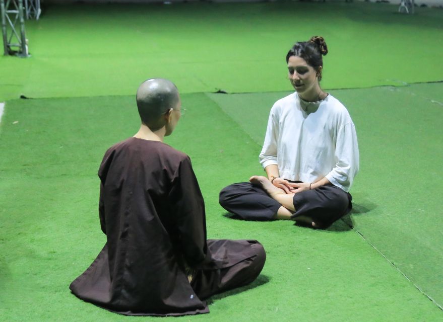 Ho Chi Minh City - Meditation retreat - 3 days 2 nights - Day 1: Transfer from Ho Chi Minh City, Vegetarian Meals, and First Service