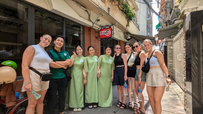Ho Chi Minh City: Motorbike Street Food Tour - 12 Tastings - Pickup, helmets, and getting ready for the ride