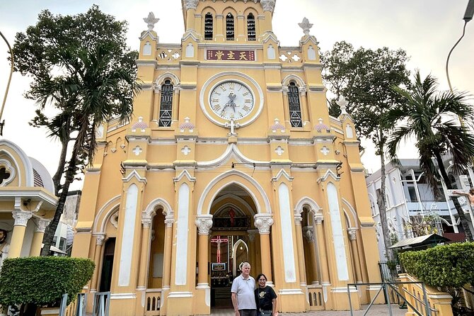 Ho Chi Minh City's Church Gems Pilgrimage Half-day Private Tour - Huyen Sy Church: stained glass, carvings, and a century-plus feel