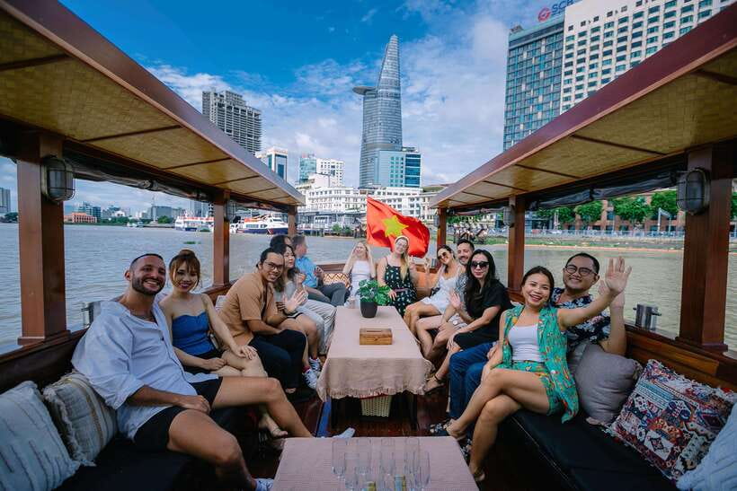 Ho Chi Minh City: Saigon River Boutique Cruise - The $12 Value: Small Boat Comfort and Real Commentary