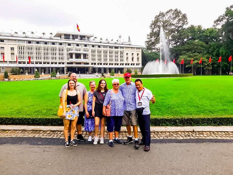 Ho Chi Minh City: Top Site Must See Half Day City Trip - Independence Palace: the 1975 tank and what the site represents
