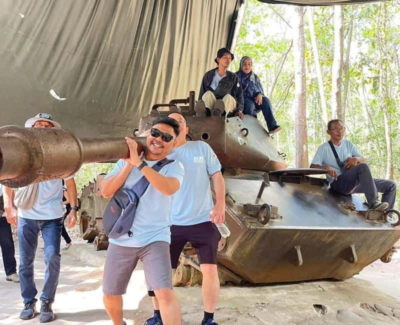 Ho Chi Minh: Cu Chi Tunnels and AK-47 Shooting- MAX 11people - The short documentary that sets the tone before you crawl