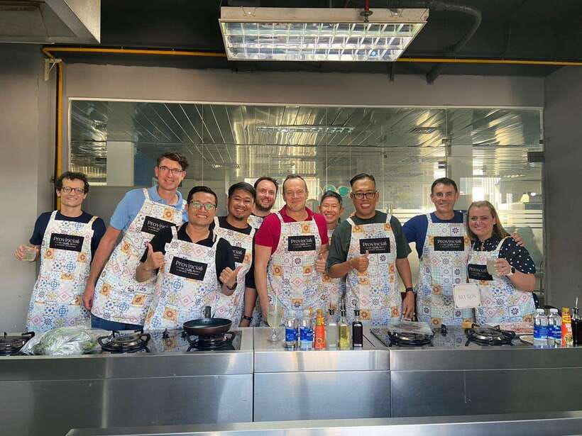 Immersive Cooking Class & Market Tour By Local Chef+Cookbook - Your cooking class station: technique-focused, clean, and organized