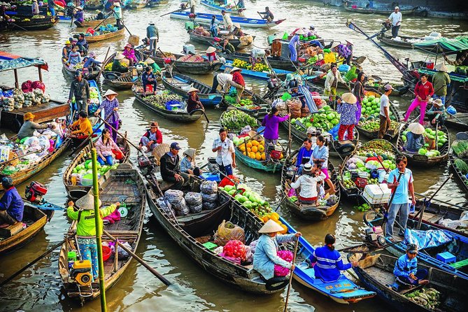 Luxury Mekong Delta Floating Market small Group 2 Days 1 Night - Day 1: From My Tho Area to Tien River Cruise