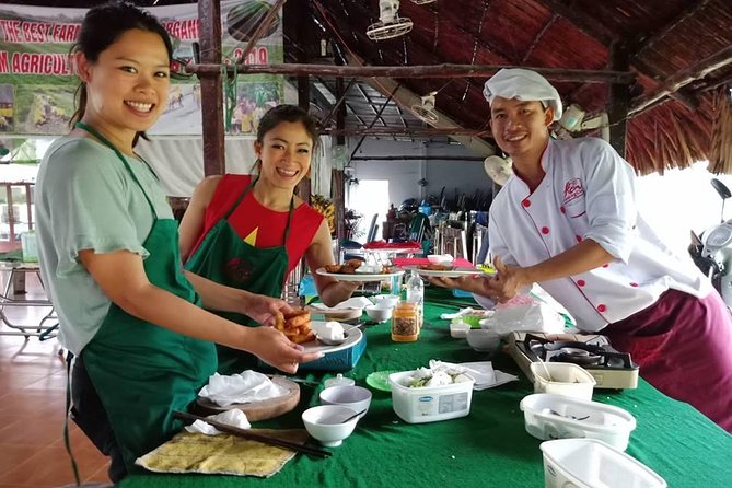 Market to Farm to Table Cooking Class in saigon - The cooking class: 4 dishes, 100% hands-on