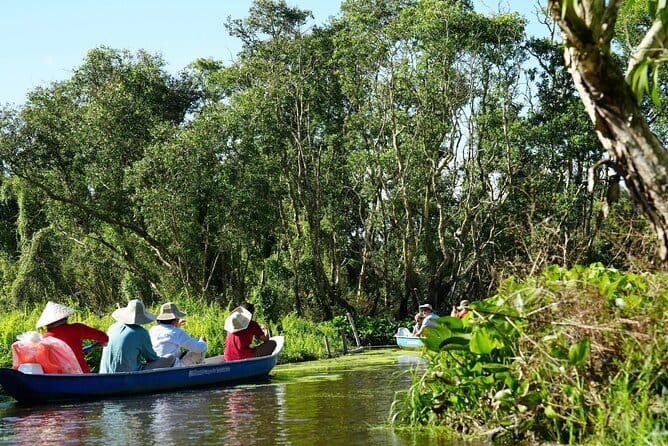 Mekong 2-Day Tour Floating Market-Bird Sanctuary-Flower Village - Tra Su Bird Sanctuary: Long-Boat Tracks Through the Cajuput Forest