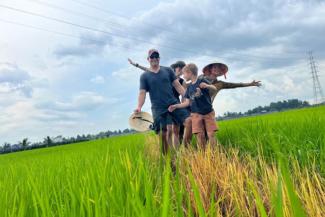 Mekong Day Trip Explore Village Bicycle CookingClass Group 12 Pax - Ben Luc and the Family Tiny Garden farm: bikes, orchards, and cooking class