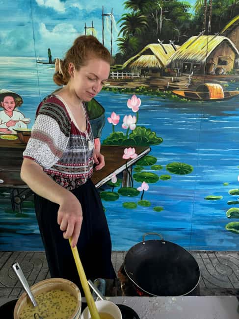Mekong Day Trip Group 12pax Explore Bicycle & Cooking Class - Cooking class: spring rolls, pancakes, and lunch you can actually taste