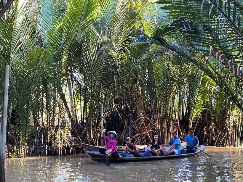 Mekong Day Trip Group 12pax Explore Bicycle & Cooking Class - Vinh Trang Pagoda: the Mekong’s big temple stop