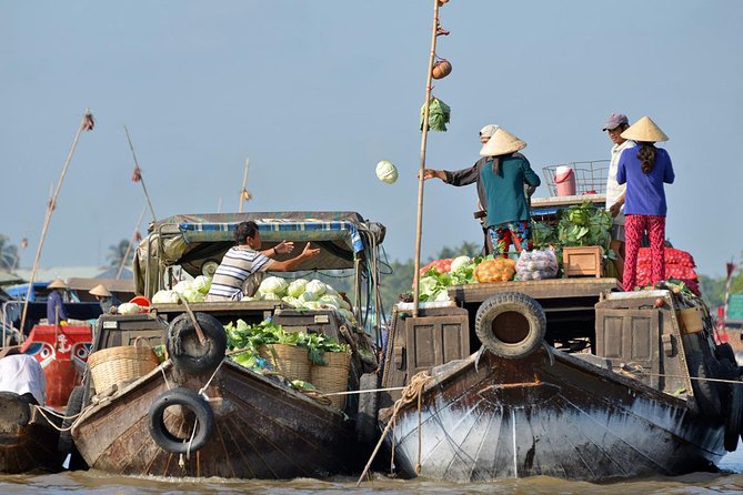 Mekong Delta 2-Day Tour: Floating Markets, Biking, Amazing Tour - Vinh Trang Pagoda: giant Buddhas and a style mash-up