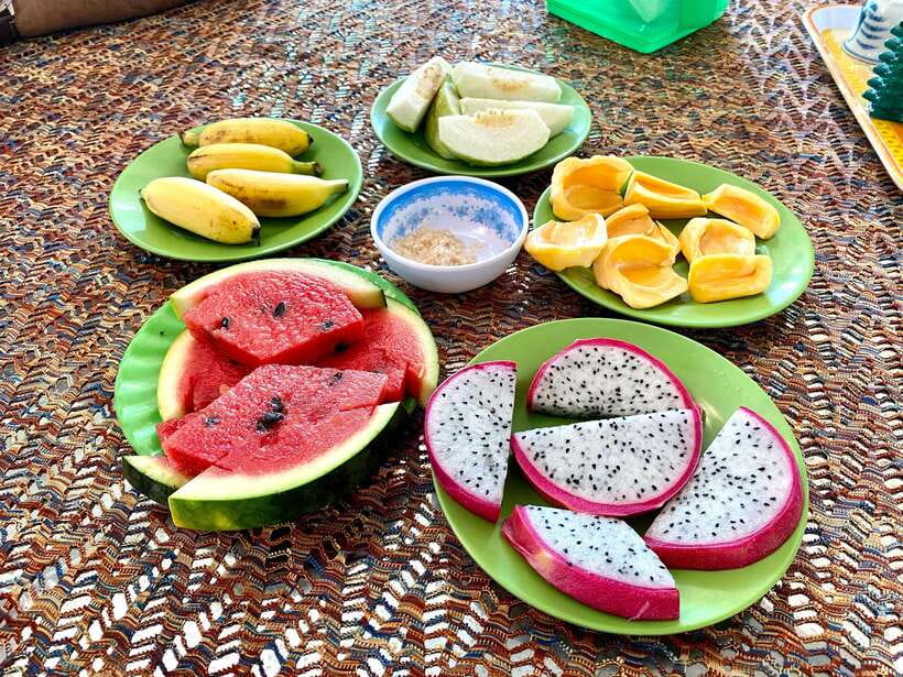 Mekong Delta 2 Days: Floating Markets & Cultural Exploration - Con Phung tourist area lunch: bicycling through orchards