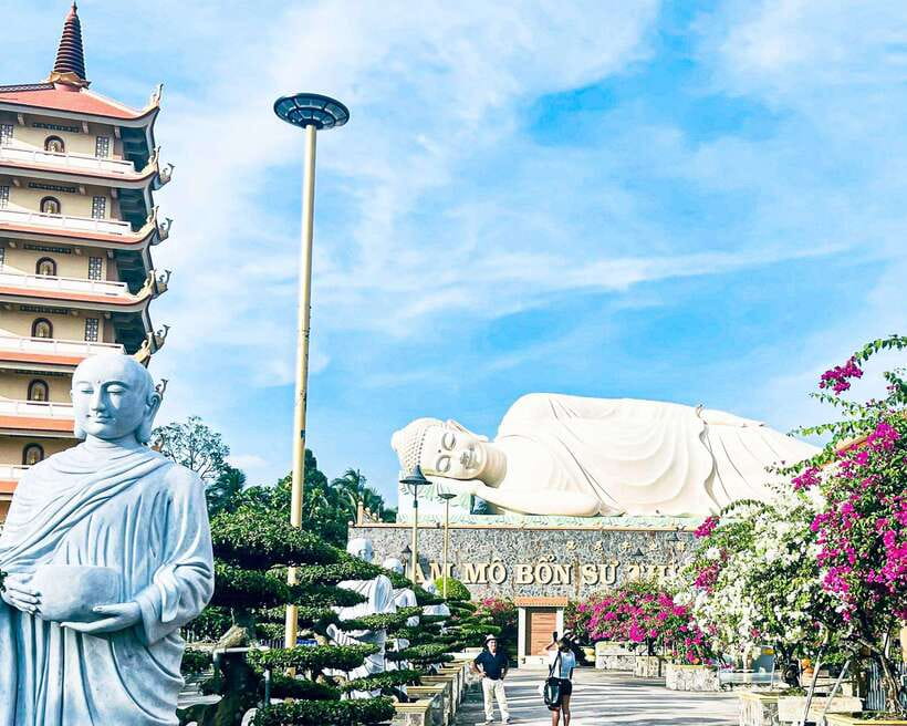Mekong Delta 'Lesser-Known' My Tho & Ben Tre 1-Day Tour - Vinh Trang Pagoda: a 100-year temple stop that’s more than a photo break