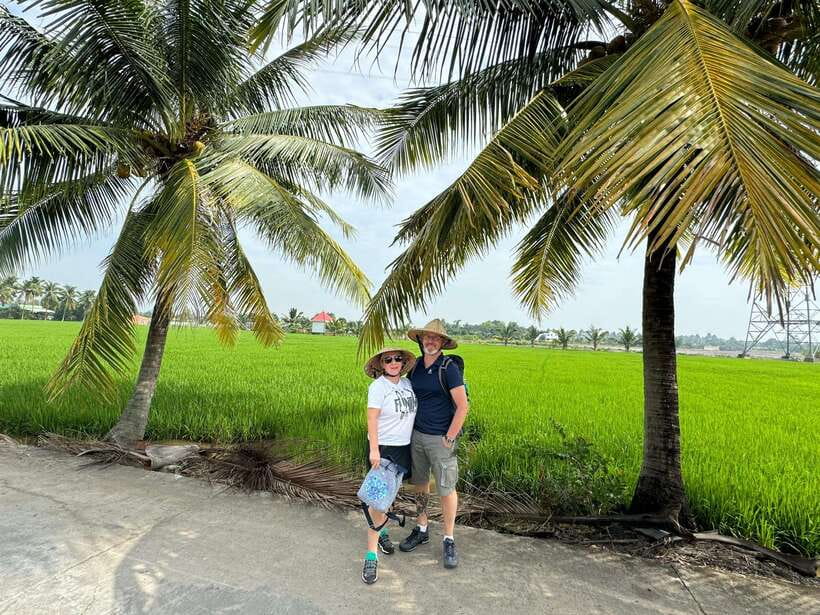 Mekong Delta Nature Private Day Trip: Bicycle-Kayak-Cano... - Rice planting and catching fish: hands-on, not staged