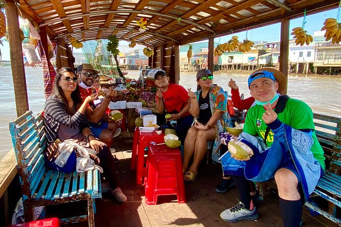 MEKONG DELTA TOUR TO FLOATING MARKET CAI BE from HCM city - Bicycles, Orchards, and Village Paths in Tan Phong