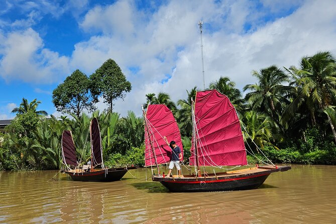 Mekong River Relaxing Sail boat cruise to Coconut Canals (1.5HRS) - The Sunset and Coconut Canals Moment (Why It’s Not Just Scenic)