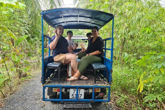 Mekong River Relaxing Sail boat cruise to Coconut Canals (1.5HRS) - Getting to the River: Ben Tre Pickup by Motorbike or Tuktuk