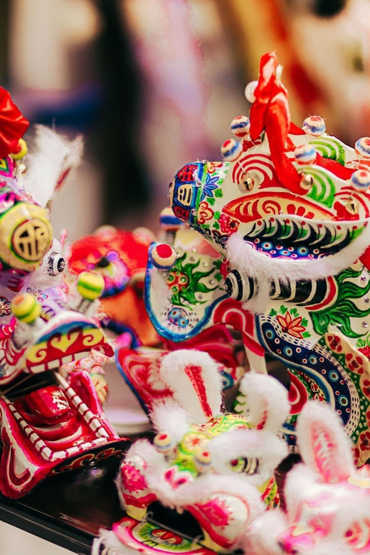 Mini Lion head decoration workshop - Why Cho Lon lion dance comes first (and why that matters)