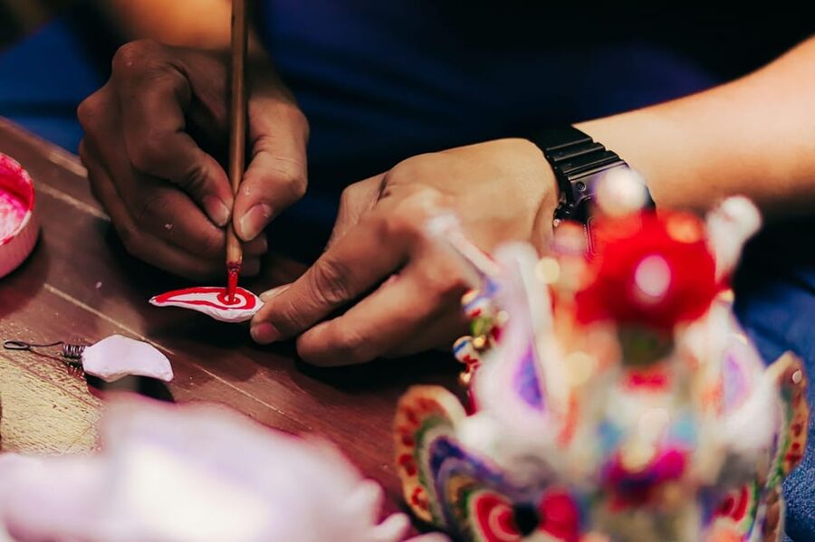 Mini Lion head decoration workshop - Timing tips: when to book if you’re visiting near Tết