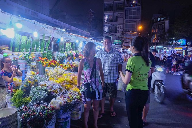 Morning Saigon Unseen+Street Food Tour with Ao Dai Riders Option - Ho Thi Ky Flower Market: more than pretty blooms