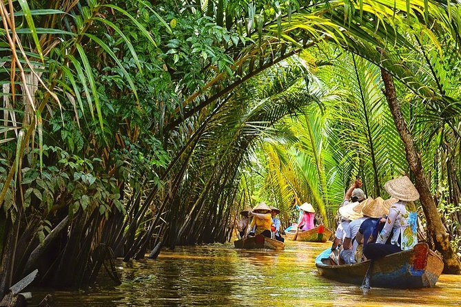 My Tho Ben Tre Mekong River full day trip - Vinh Trang Pagoda: The Mekong’s Biggest Spiritual Stop