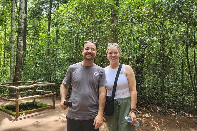 New VIP Cuchi Tunnels Bike Kayak Mekong Delta 1Day Private Tour - Ben Luc village on two wheels: dragon fruit, peanuts, corn, and rice