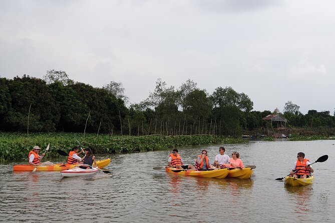Off The Beaten Track The Mekong By Bike,boat & Kayak Day Trip - How long it takes and where the day may feel tiring