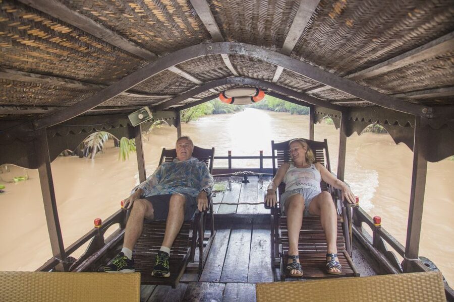 Private Cu Chi Tunnels & Mekong Delta: Full-Day Guided Tour - Cu Chi Tunnels: documentary film, bamboo traps, and real tunnel time