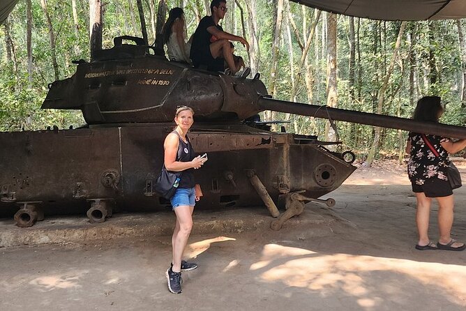 Private Cu Chi Tunnels Tour Half Day - Shooting range and wartime-style food: the hands-on parts