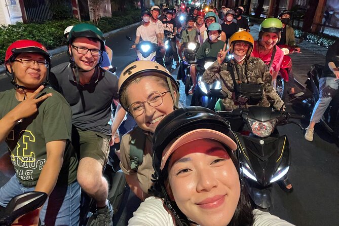 Private Discover Saigon Hidden Spots on Night Motorbike Adventure - District 10 Bites and the Flower Market: A Nighttime Sensory Break