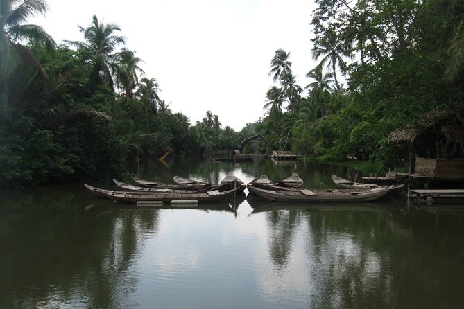 Private Mekong Delta Shore Excursions from Cruise Port - Ben Tre canals: rowing through coconut shade
