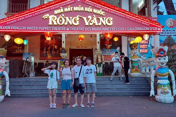 Private Tour Water Puppet Show And Cruise Tour On Saigon River - Golden Dragon Water Puppet Theater and the Quick Streets Before