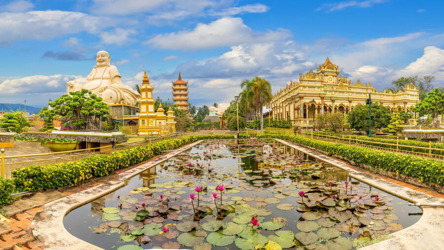 Private Vinh Trang Pagoda & Mekong Delta from Ho Chi Minh - The local home visit: honey tea, tropical fruit, coconut candy