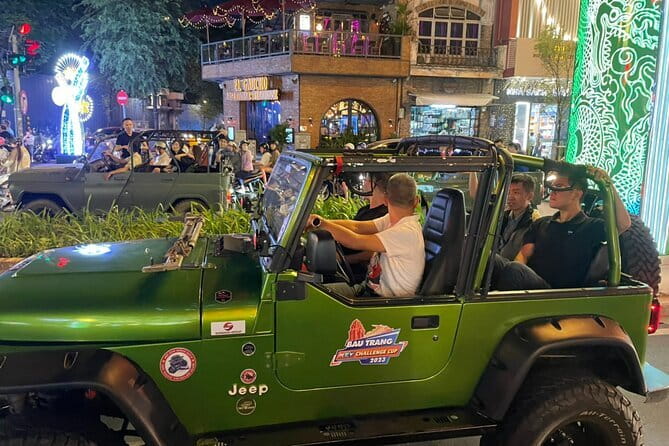 Saigon After Dark Foodie Tour by Army Open Air Jeep 4 Hours - Why an open-air jeep works so well for Saigon after dark