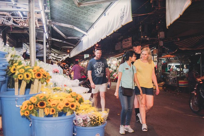 Saigon Authentic Walking Street Food Tour 12+ Tastings Included - Flower market at night and night-market energy (what to expect)