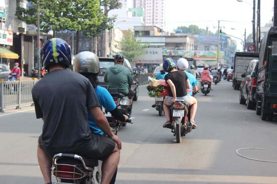 Saigon City Motorbike Tour - Districts 5 and 6 (Chợ Lớn): markets, medicine, fabric, birds, and motorbike parts