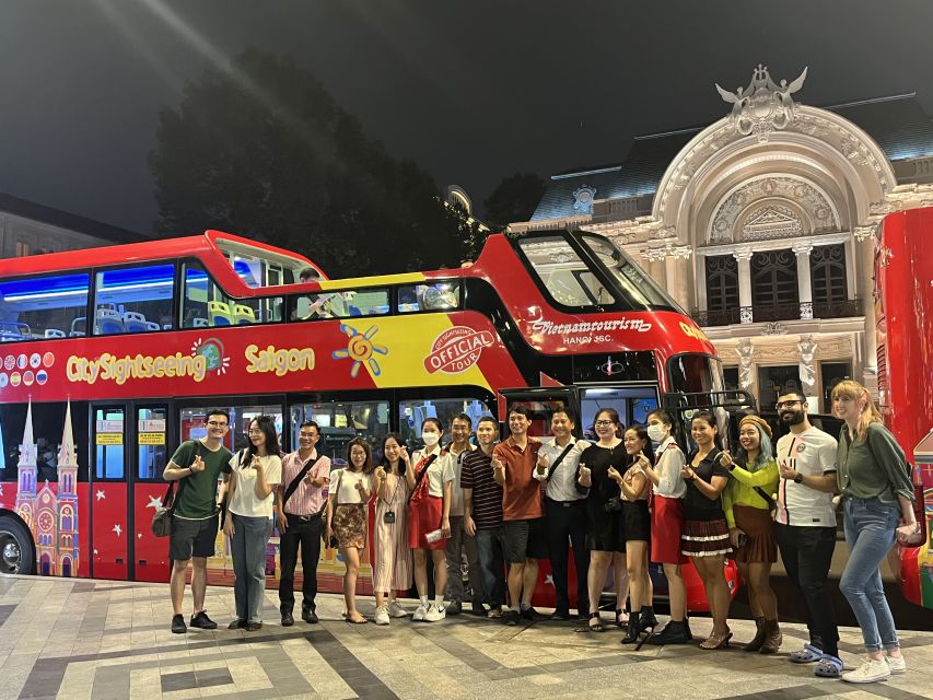 Saigon: City Sightseeing 45-Minute Panoramic Night Tour - Meeting at Saigon Opera House: the simplest boarding plan