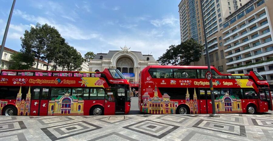 Saigon: City Sightseeing Hop-On Hop-Off Bus Tour - How the Routes Are Timed (Red vs Blue)