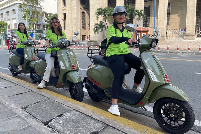 Saigon: City Unseen Highlights 2h Tour | Opt: Ao Dai Riders - The optional Ao Dai riders: style choice with real timing rules