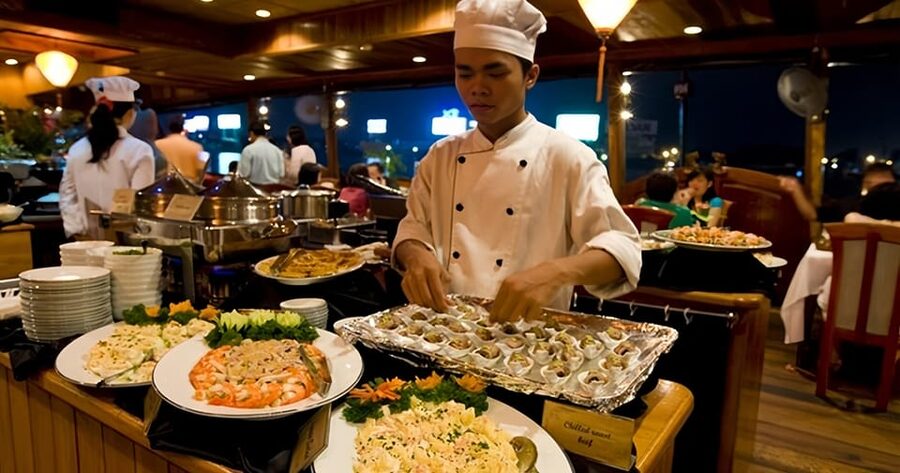 Saigon Dinner On Cruise Tour With Private Table - The cruise itself: city-light reflections versus expectations