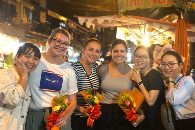 Saigon Evening Food Tour by Scooter - Stop-by-stop: from bun thit nuong to the flower market walk