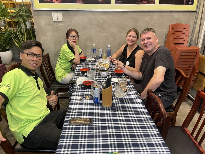Saigon: Night Craft Beer And Street Food Tour By Vespa - Grilled Meat Skewers and Local Beer: The Mid-Tour Fuel