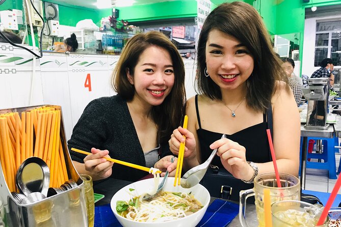 Saigon Night Scooter Experience And Local Food - The planned eating stop: Hue noodle soup and real dinner energy