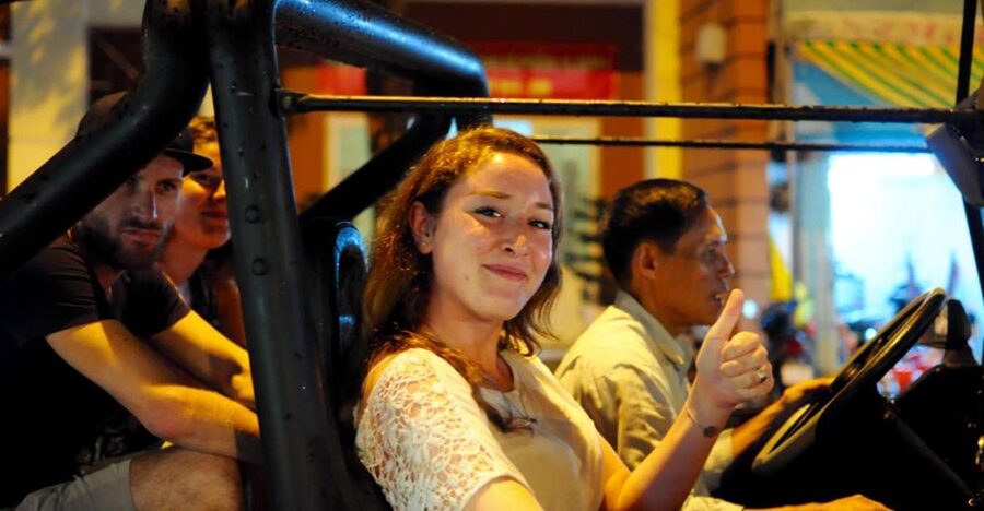 Saigon: Private Food Tour Discovery & City Tour by Jeep - French colonial monuments: night views without the daytime crowds