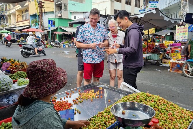 Saigon Private/Small Group Walking Food Tour with 13 Tastings - Ho Thi Ky Flower Market: Bánh Tráng Nướng, Stuffed Snails, and Beef Skewers