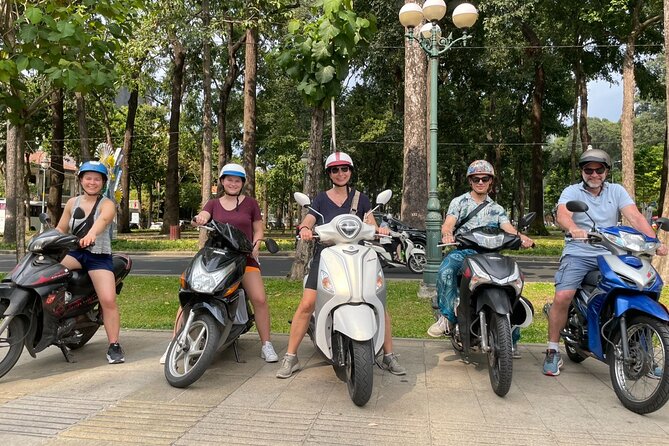 Saigon Unseen, History, & Hidden Gems Sightseeing Motorbike Tour - Meeting at Saigon Opera House and getting kitted up